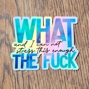 WTF // Sticker planner sticker